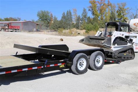 14000 skid steer trailer|8 inch skid steer trailer.